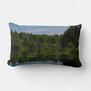 Natuur Landschap Sceneras Canal Sky Belarus Kussen