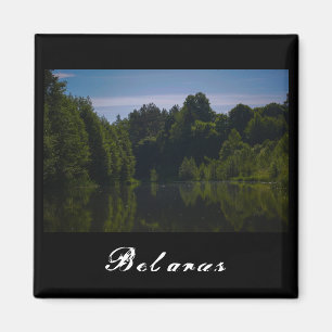 Natuur Landschap Sceneras Canal Sky Belarus Magneet