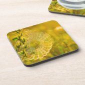 Natuur Landschap Spider Spiderweb Sunlight Bier Onderzetter (Linkerzijde)