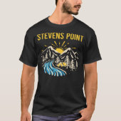 Natuur Landschap Stevens Point T-shirt (Voorkant)