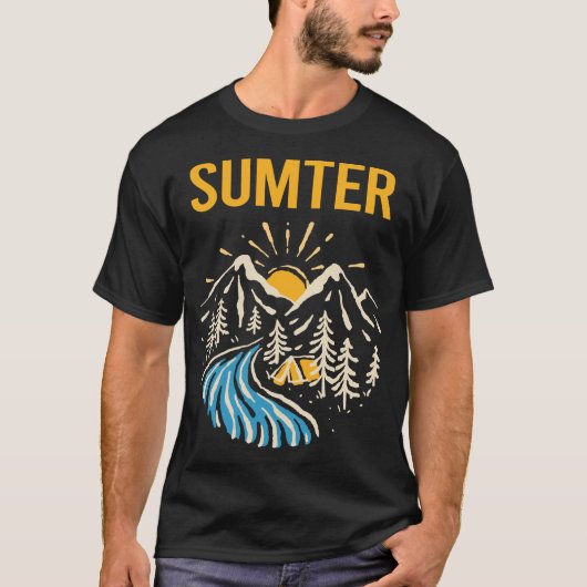 Natuur Landschap Sumter T-shirt (Voorkant)