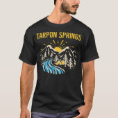 Natuur Landschap Tarpon Springs T-shirt (Voorkant)