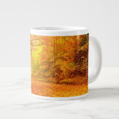 Natuur Landschap Vermont Autumn Grote Koffiekop (Voorkant rechts)