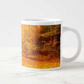 Natuur Landschap Vermont Autumn Grote Koffiekop (Rechts)