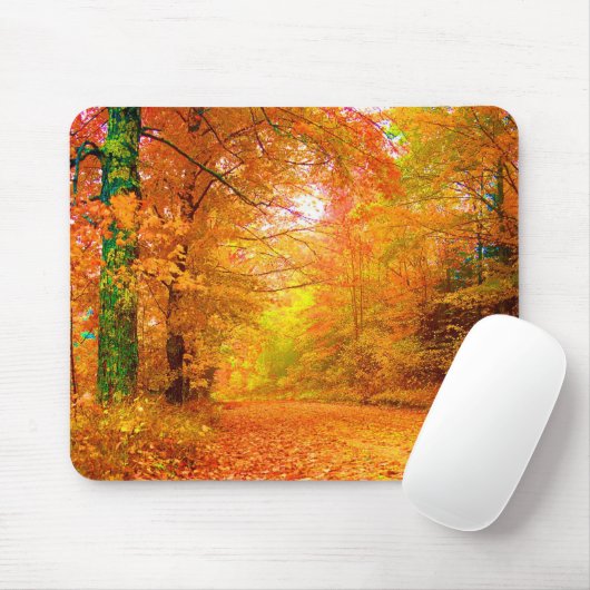 Natuur Landschap Vermont Autumn Muismat (Met muis)