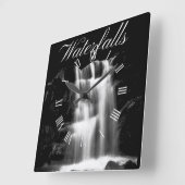 Natuur Landschap Waterval Vierkante Klok (Hoek)