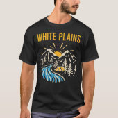 Natuur Landschap Witte Vlakten T-shirt (Voorkant)