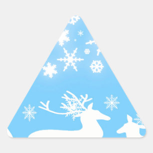 Natuur Landschappen Seizoenen Winter Sneeuwvlok Sticker