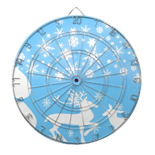 Natuur Landschappen Seizoenen Winter Snowflake Dee Dartbord