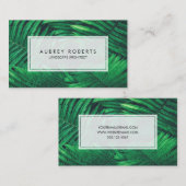 Natuur Landschapsarchitect Fern Planten Visitekaartje (Voorkant / Achterkant)