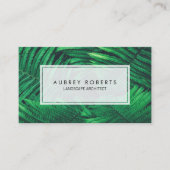 Natuur Landschapsarchitect Fern Planten Visitekaartje (Voorkant)