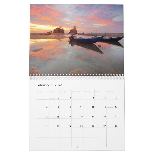 Natuur & Landschapsfotografie 2024 Kalender (Feb 2026)