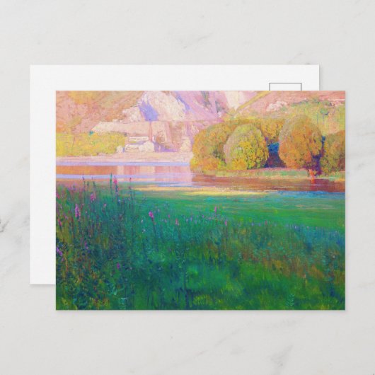 Natuur landschapskunst van Carl Moll Briefkaart (Voorkant / Achterkant)