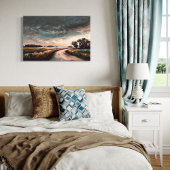 Natuur landschapskunstwerk | rollend Storm Canvas Afdruk