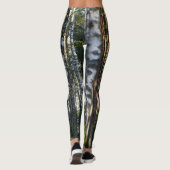 Natuur Landschapslandschap Bosboombossen Leggings (Achterkant)