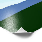 Natuur landschapslandschap foto afdruk (Hoek)