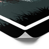 Natuur landschapslandschap poster (Hoek)