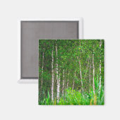 Natuur landschapslandschappen magneet (Voorkant / Achterkant)