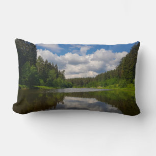 Natuur landschapslandschapslandschap Canal Sky Bel Kussen