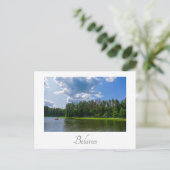 Natuur Landschapslandschapsmeer Sky Belarus Briefk Briefkaart (Staand voorkant)