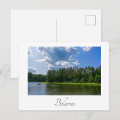 Natuur Landschapslandschapsmeer Sky Belarus Briefk Briefkaart (Voorkant / Achterkant)