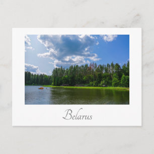 Natuur Landschapslandschapsmeer Sky Belarus Briefk Briefkaart