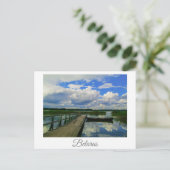 Natuur Landschapslandschapsmeer Sky Belarus Briefk Briefkaart (Staand voorkant)