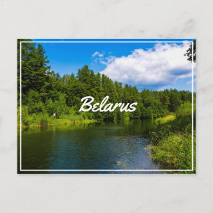 Natuur Landschapslandschapsmeer Sky Belarus Briefk Briefkaart