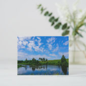 Natuur Landschapslandschapsmeer Sky Belarus Briefk Briefkaart (Staand voorkant)
