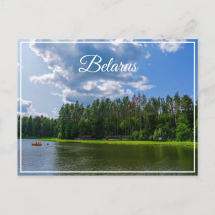 Natuur Landschapslandschapsmeer Sky Belarus Briefk Briefkaart