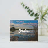 Natuur Landschapslandschapsmeer Sky Belarus Briefk Briefkaart (Staand voorkant)