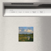Natuur Landschapslandschapsmeer Wit-Rusland Magneet (Insitu (Vaatwasser))