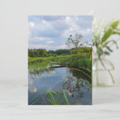 Natuur Landschapslandschapsmeer Wit-Russische plat (Staand voorkant)