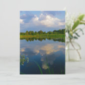 Natuur Landschapslandschapsmeer Wit-Russische plat (Staand voorkant)