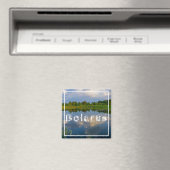 Natuur Landschapsmeer Sky Belarus Magnet (Insitu (Vaatwasser))