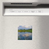 Natuur Landschapsmeer Sky Belarus Magnet (Insitu (Vaatwasser))