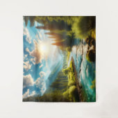 Natuur Landschapswandtapijt Wandkleed (Voorkant)