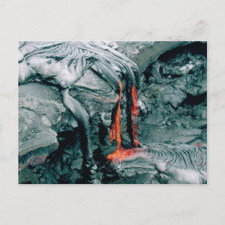 Natuur Lava Fury Briefkaart