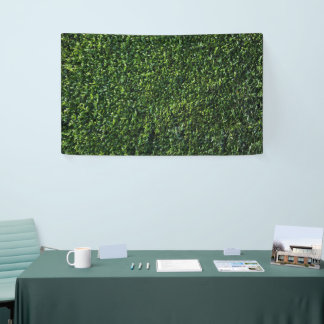 Natuur lente 3D groen blad thema foto Spandoek