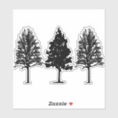 Natuur Levensduur Decale Sticker (Vel)