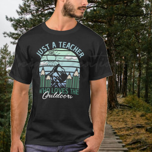  Natuur Liefdevolle Docent T-shirt