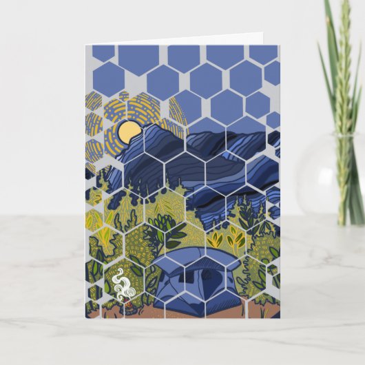 Natuur liefhebber Jubileum Kaart (Voorkant)