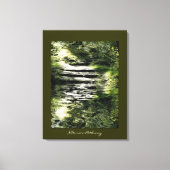 Natuur Liefhebber Trees Bos Steen Trails Art Print (Voorkant)