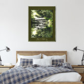 Natuur Liefhebber Trees Bos Steen Trails Art Print (Insitu (Slaapkamer))