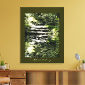 Natuur Liefhebber Trees Bos Steen Trails Art Print (Insitu (Woonkamer))