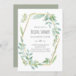 Natuur Liefhebbers Bruiloft Foral Groen Rustiek Bo