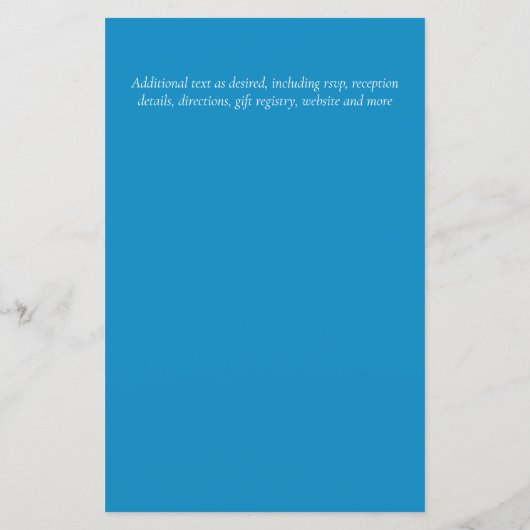 Natuur Liefhebbers Bruiloft Foral Groen Rustiek Bo (Achterkant)