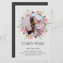 Natuur Liefhebbers Bruiloft Foral Groen Rustiek Bo