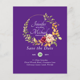 Natuur Liefhebbers Bruiloft Foral Groen Rustiek Bo