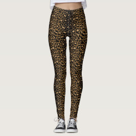 Natuur Liefhebbers Dierenprint Luipaard Print Punk Leggings